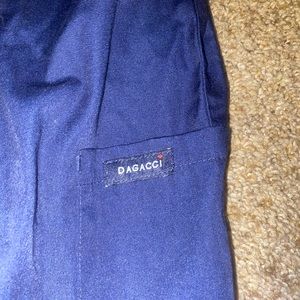 Dagacci XS navy blue scrub pants perfect condition.